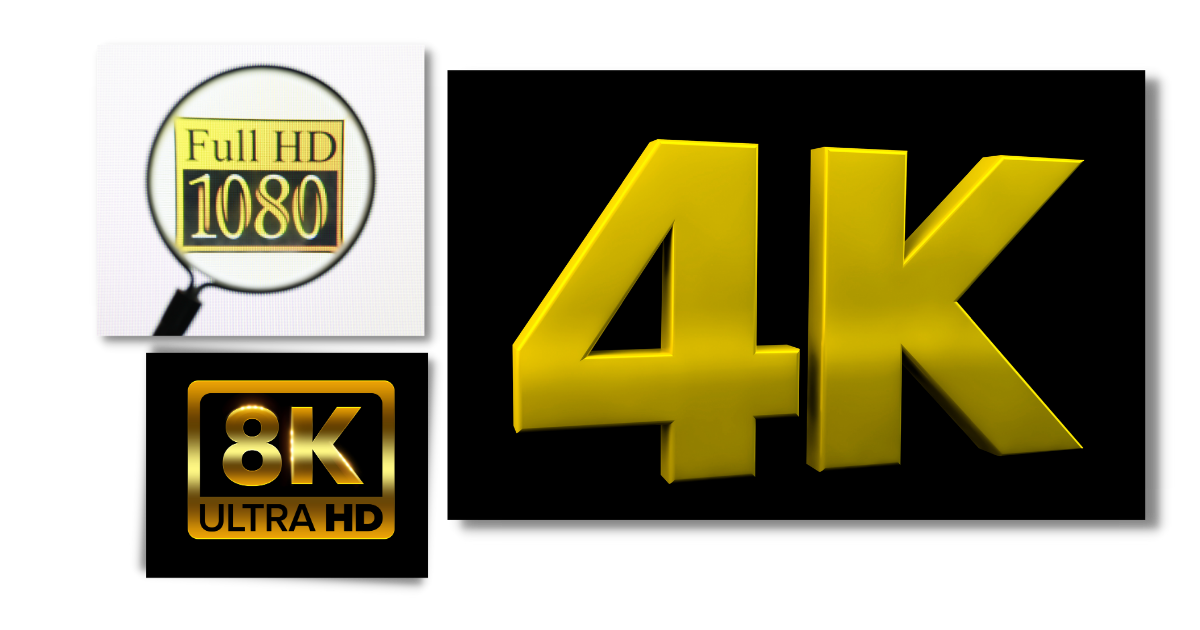 フルHD、4K、8K…結局なに？意外と知らない“ 解像度 ”をかんたん解説！